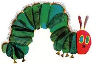 caterpillar drawing