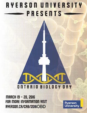 Ontario Biology Day poster