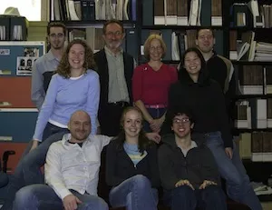 the members of Robert Reisz's lab, circa 2004