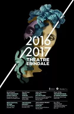 2016-2017 Theatre Erindale Season Poster