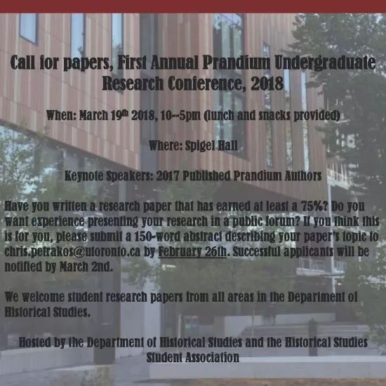Poster - Prandium Call for Papers
