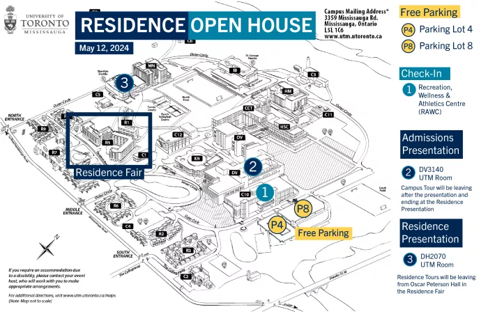 Map for Open House