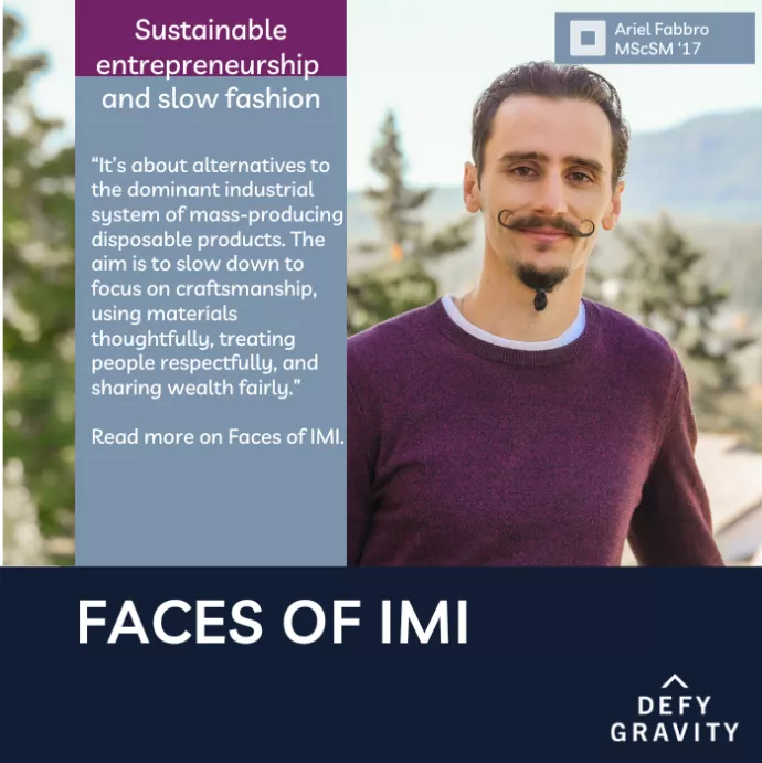 Faces of IMI: Ariel Fabbro
