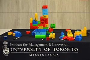 Lego signed blocks for the opening