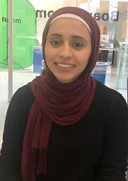 Areej Al-Dailami, Work-study student