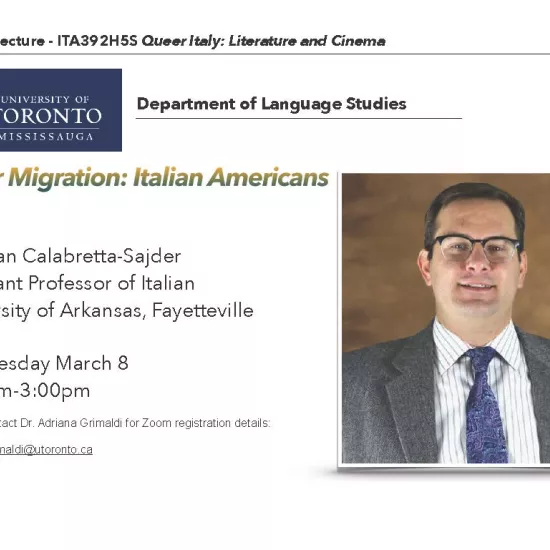 Meeting Details and Picture of Dr. Ryan Calabretta-Sajdar