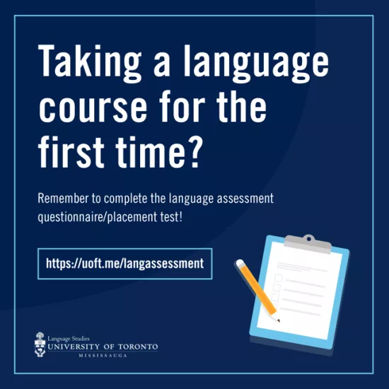 Language assessment post