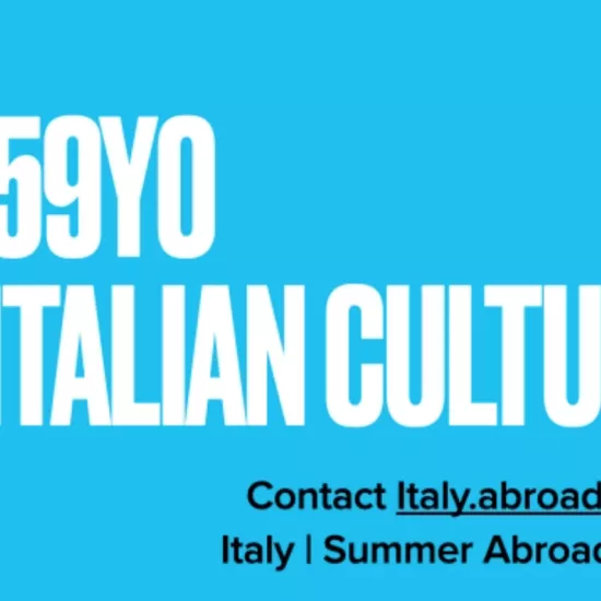 ITA358/ITA359Y Italy Summer Abroad with Professor Lobalsamo