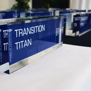 Photo of one of the IMI Awards (Transition Titan)