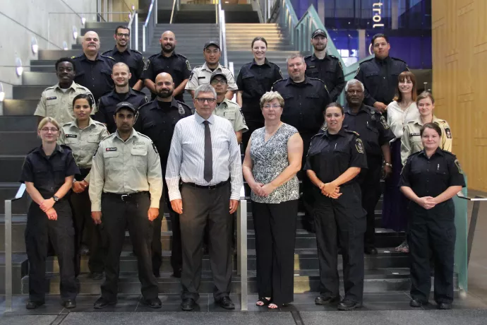 UTM Campus Police Services group photo