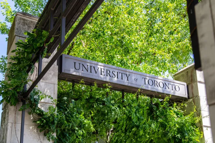 Sign that reads University of Toronto