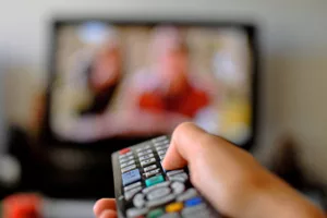 television and remote control