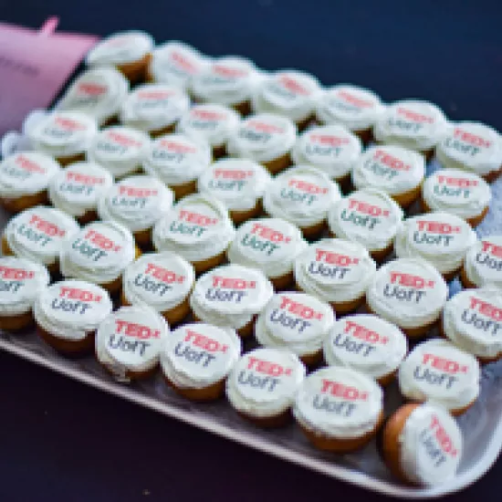 TEDxUofT cupcakes