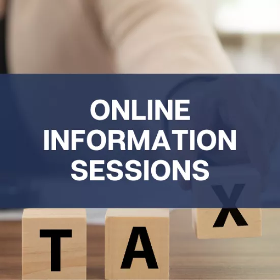 Tax Program Information Session Registration