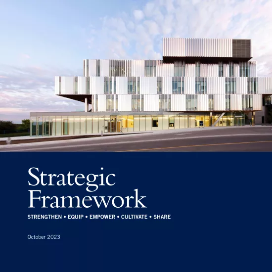 OVPR Strategic Framework Cover