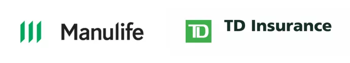 Manulife logo and TD Insurance logo