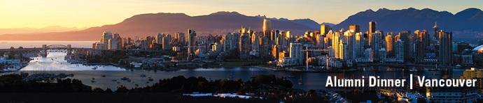Skyline of Vancouver city