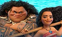 Characters from the movie Moana