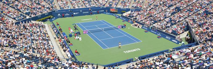 Aviva Centre during the Rogers Cup