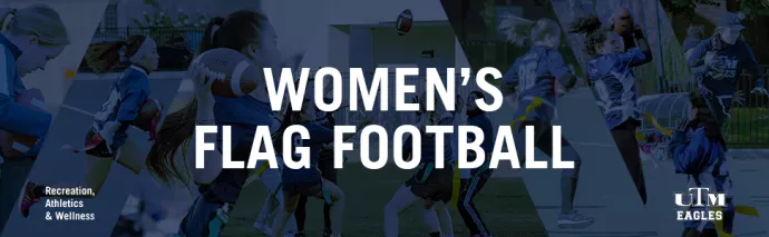 Tri-Campus Women's Flag Football Web Banner