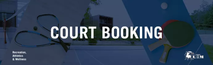 Court Booking Web Banner