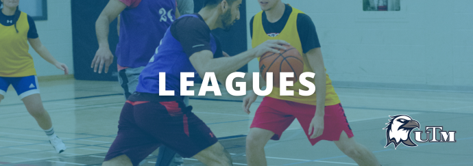 Leagues- coed basketball participants playing basketball
