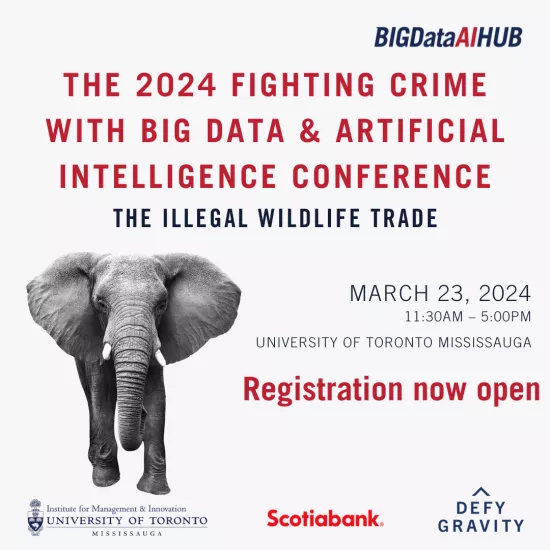Fighting Crime with Big Data & AI Conference: The Illegal Wildlife Trade