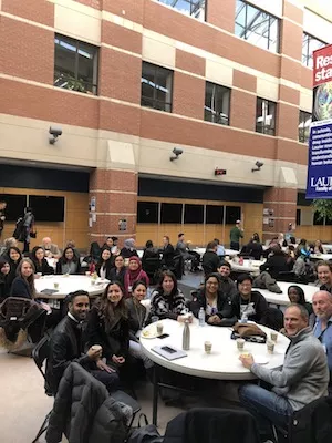 Students and faculty at OBD 2018