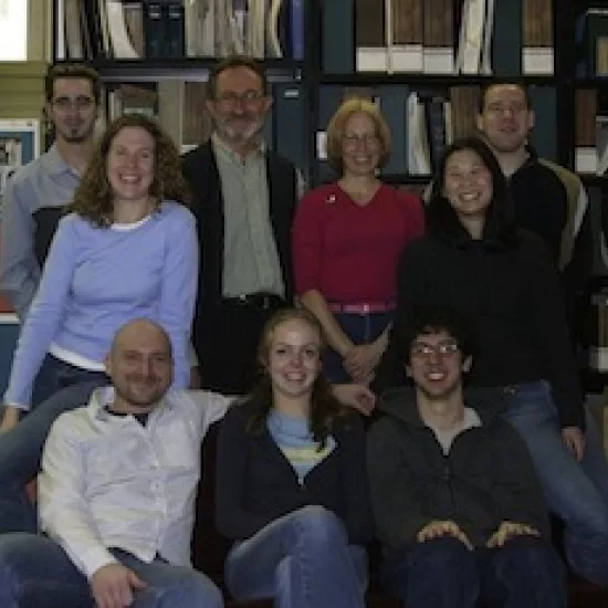 the members of Robert Reisz's lab, circa 2004