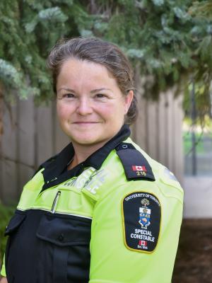 Campus Safety Special Constable in Summer Uniform