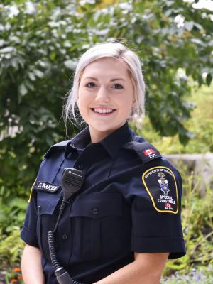 Campus Safety Special Constable in General Uniform 