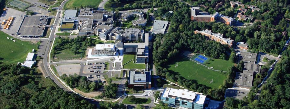 aerial image of UTM Campus