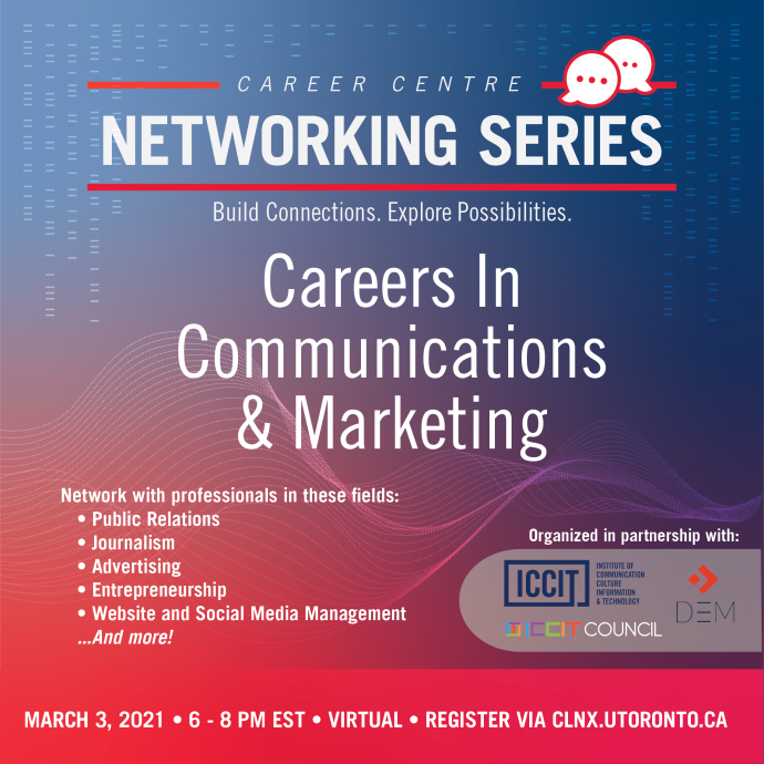 Careers in Communications & Marketing