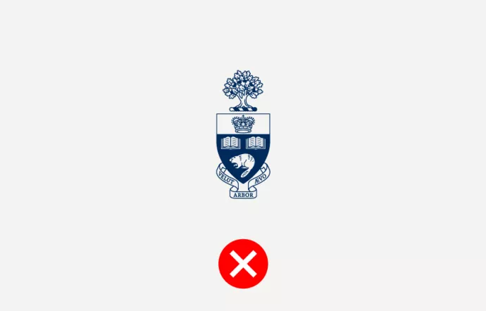 U of T Mississauga Signature crest only