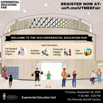 Experiential Education Fair poster