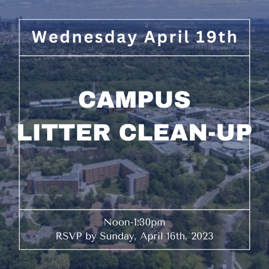 Campus clean up poster