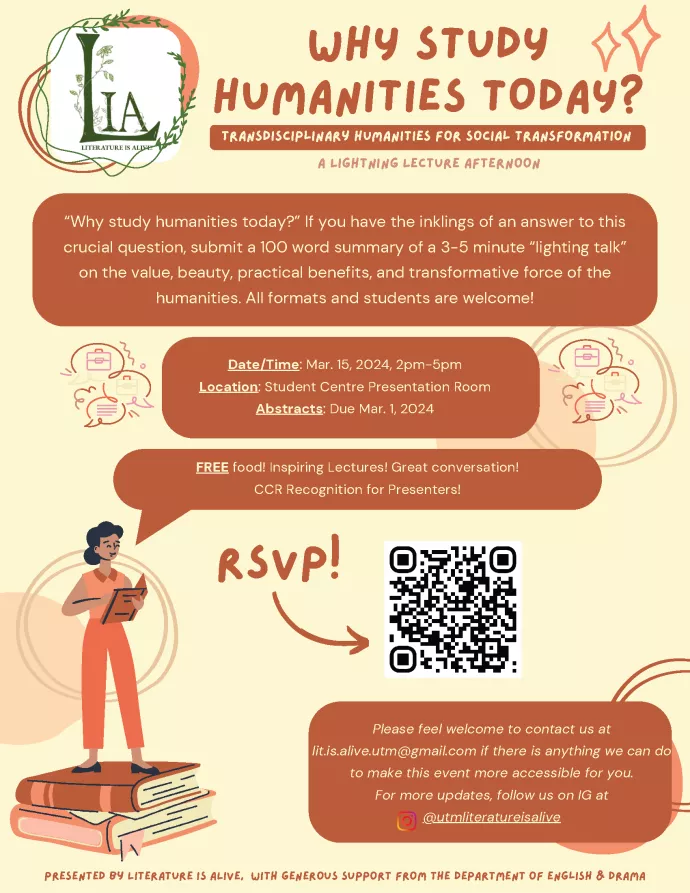LIA Poster: Why Study Humanities Today