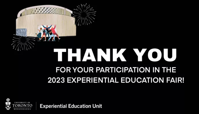 Thank you for your participation in the 2023 Experiential Education Fair!