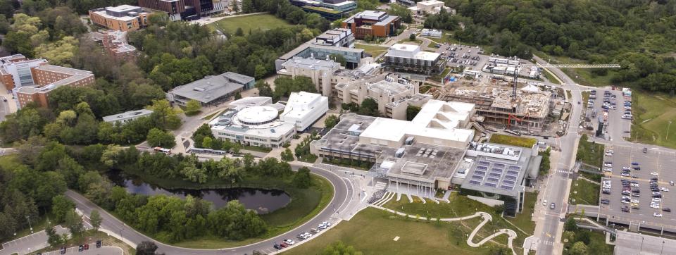 Aerial Image of UTM Campus June 2021