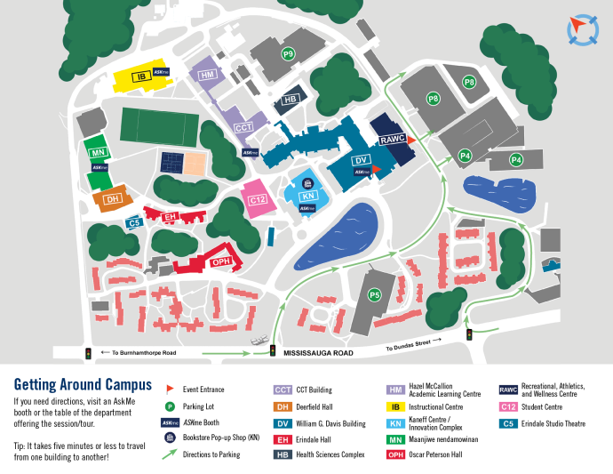 Fall Campus 2022 Event Campus Map