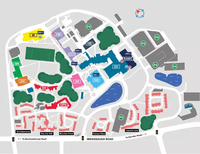 Discover Your Future campus map