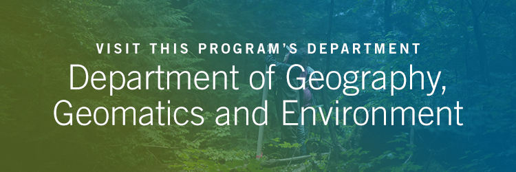 Department of Geography, Geomatics and Environment