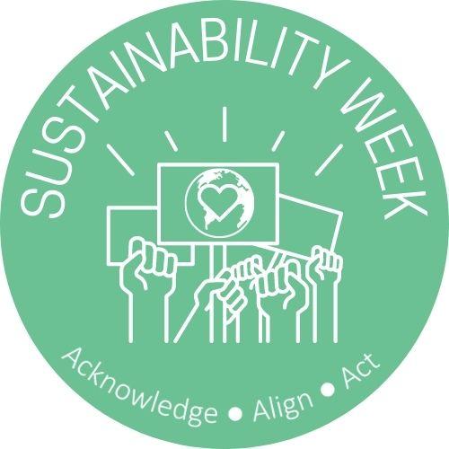 Sustainability Week circle graphic 