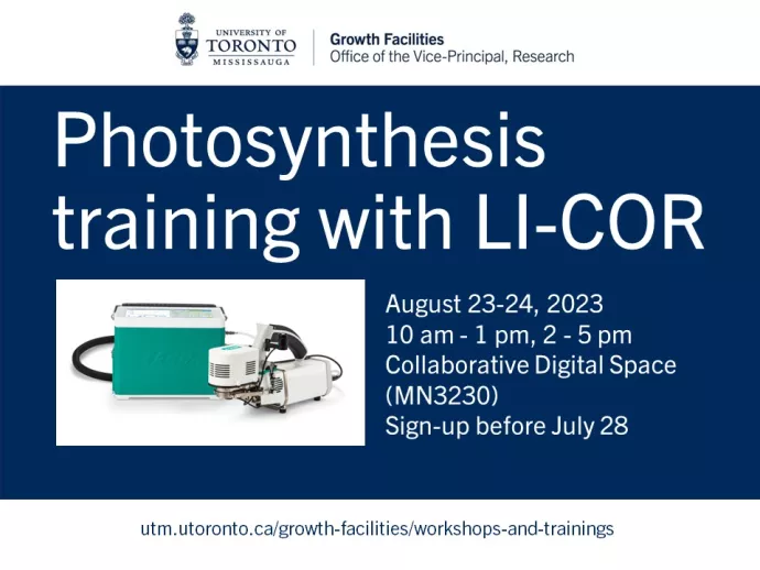 LI-cor photosynthesis training