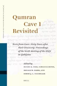Book cover for Qumran Cave 1 Revisited