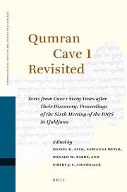 Book Cover - Qumran Cave 1 Revisted
