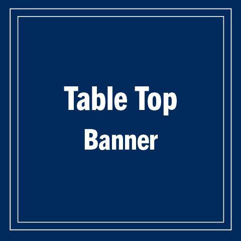 Table Top Banner