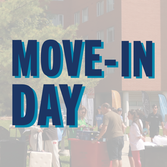 Graphic with text saying "Move-In Day"