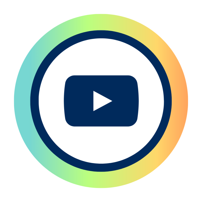 youtube gradient icon