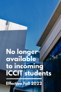 photo of cct building with a text on top that the certificate is no longer available for students after fall 2022
